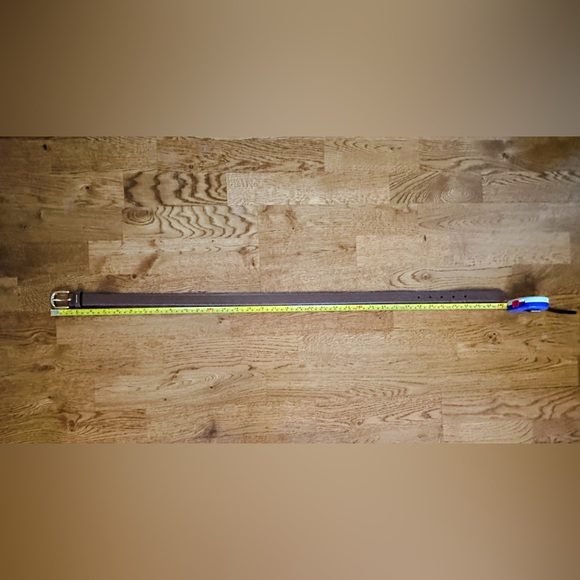 Coach Classic Leather Belt in Brown with Gold Hardware Size S 25mm W - Picture 8 of 8